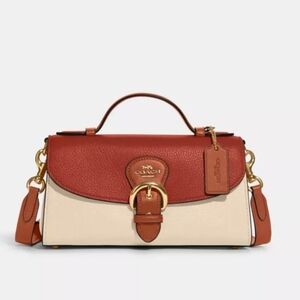 ✨️NWOT✨️ Coach Kleo Top Handle 2Way Color Block Satchel, 2022, $378 MSRP